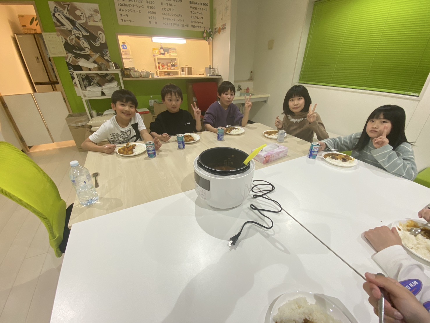 圧力鍋寄付